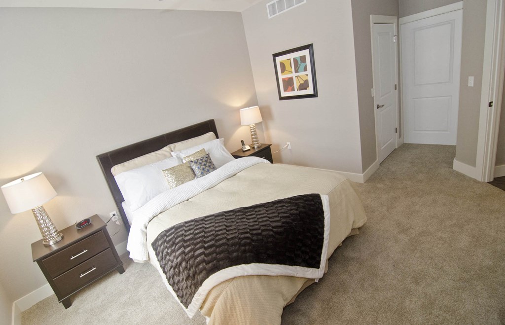 Bedroom at Aspen Lakes Estates