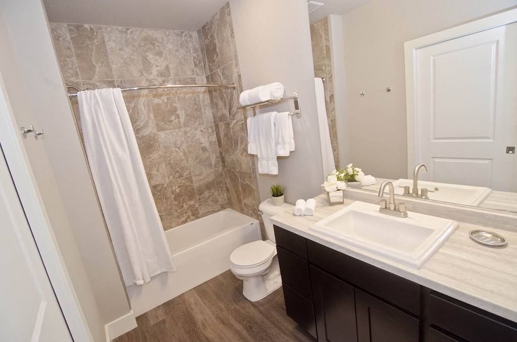 Bathroom at Aspen Lakes Estates
