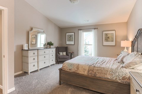 Bedroom at Aspen Lakes Estates