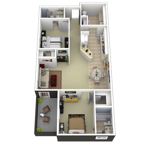 4003 William Bill Luther Drive 1-2 Beds Apartment for Rent - Photo Gallery 24