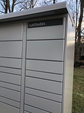 Lockers at Latitudes Apartments, Indianapolis