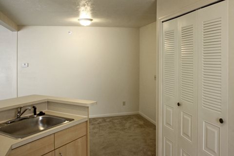 Enclosed Private Storage at Colonial Pointe at Fairview Apartments, Bellevue, Nebraska