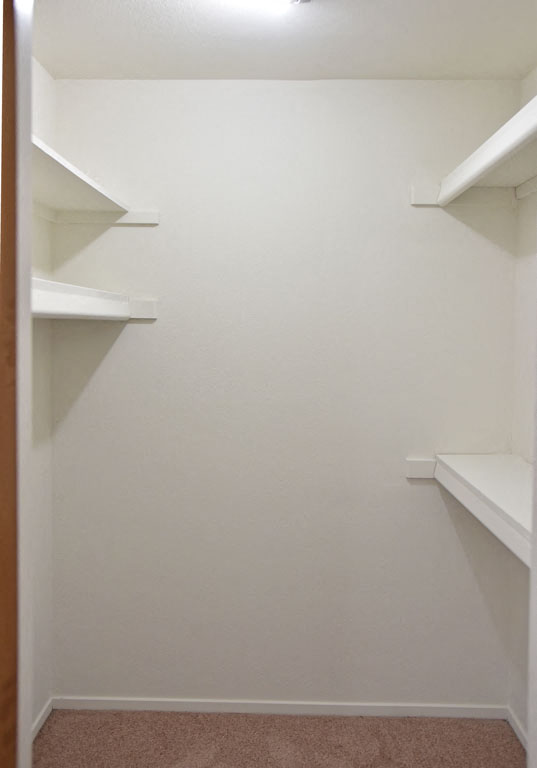 Closet with Shelving at Thornridge Apartments, Grand Blanc