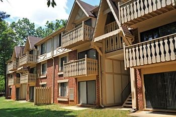 Private Balcony or Patio at Laurel Woods Apartments, Greenville, SC