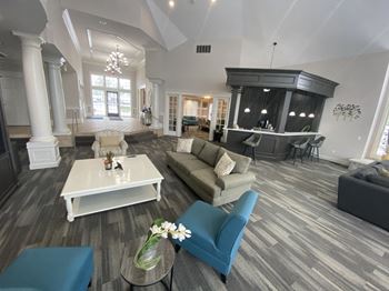 Lobby Area at Westlake Apartments, Belleville, MI, 48111