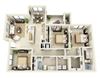The Joshua | 3 Bedroom 2 Bathroom Floor Plan The Joshua | 3 Bedroom 2 Bathroom Floor Plan
