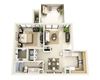 The Ocotillo | 1 Bedroom 1 Bathroom Floor Plan The Ocotillo | 1 Bedroom 1 Bathroom Floor Plan