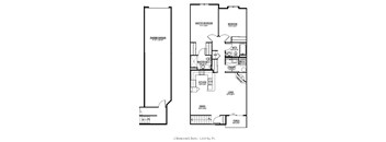 2 Bed, 2 Bath w/ Tandem 2 Car Garage - Upper Interior