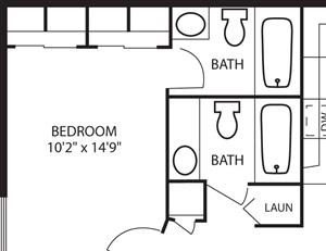 2 Bed, 2 Bath Upper w/ Fireplace, Den, and Loft 2 Bedroom, 2 Bathroom 2nd floor apartment home with den, loft, eat in kitchen, fireplace, and private entry.