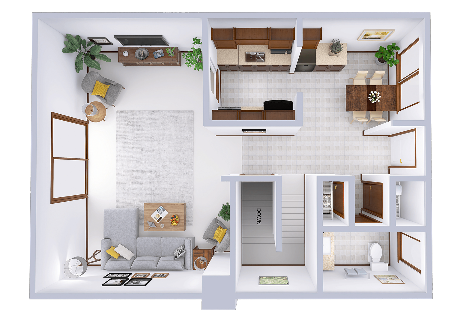 3 Bed, 1.5 Bath Townhome