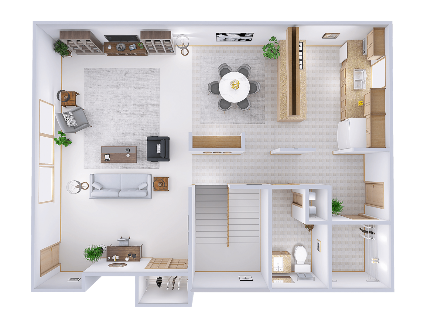 Townhome - 3 Bed, 1.5 Bath