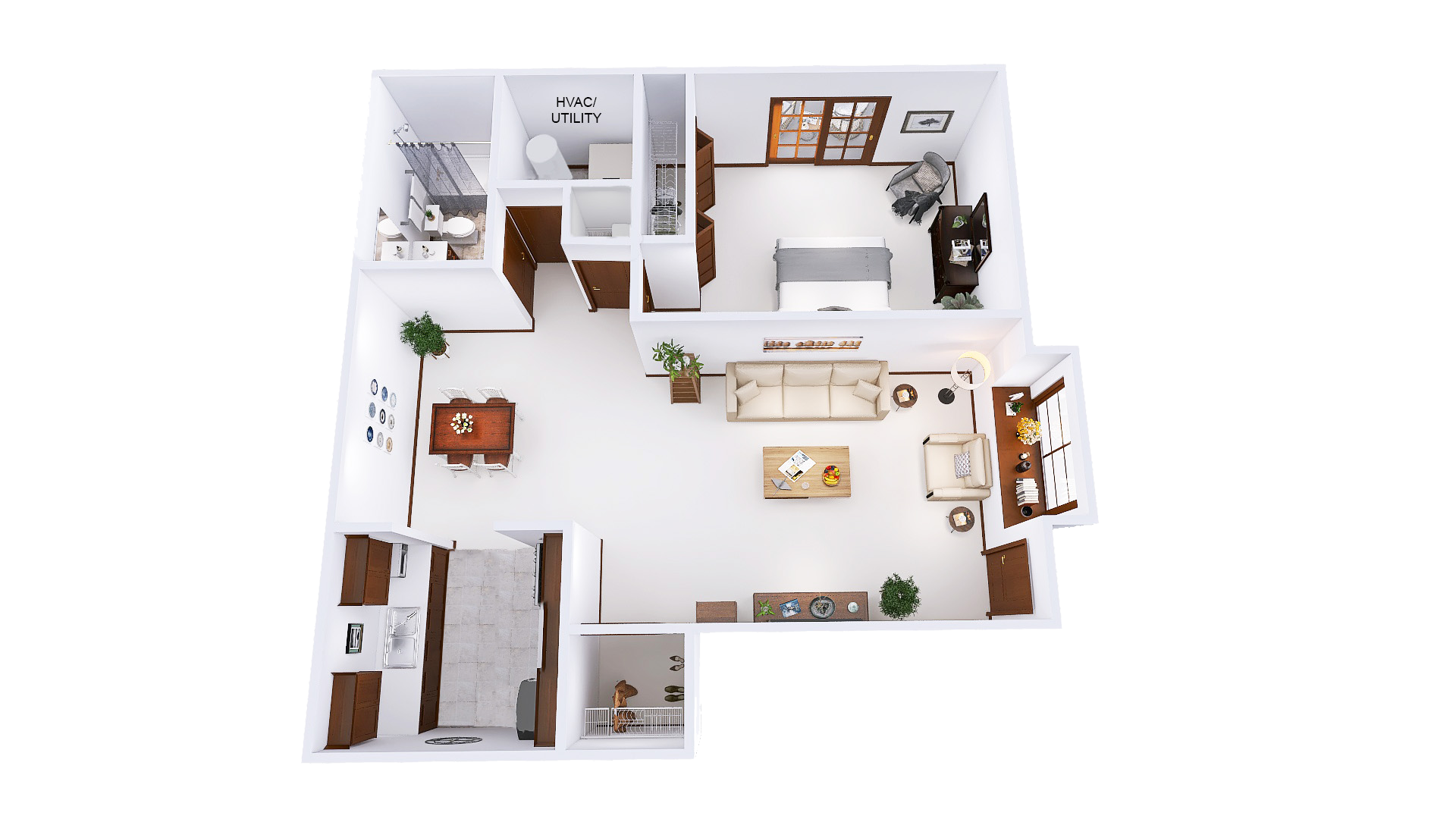 Phase 1 - 1 Bed, 1 Bath Cardinal