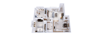 Phase 2 - 2 Bed, 1 Bath Indigo