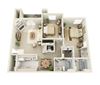 Pagosa 2 Bedroom 2 Bathroom Floor Plan 2 bedroom apartments for rent in Albuquerque