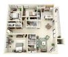Willow Floor Plan 3 Bedroom 2 Bathroom Willow Floor Plan 3 Bedroom 2 Bathroom in Albuquerque, NM