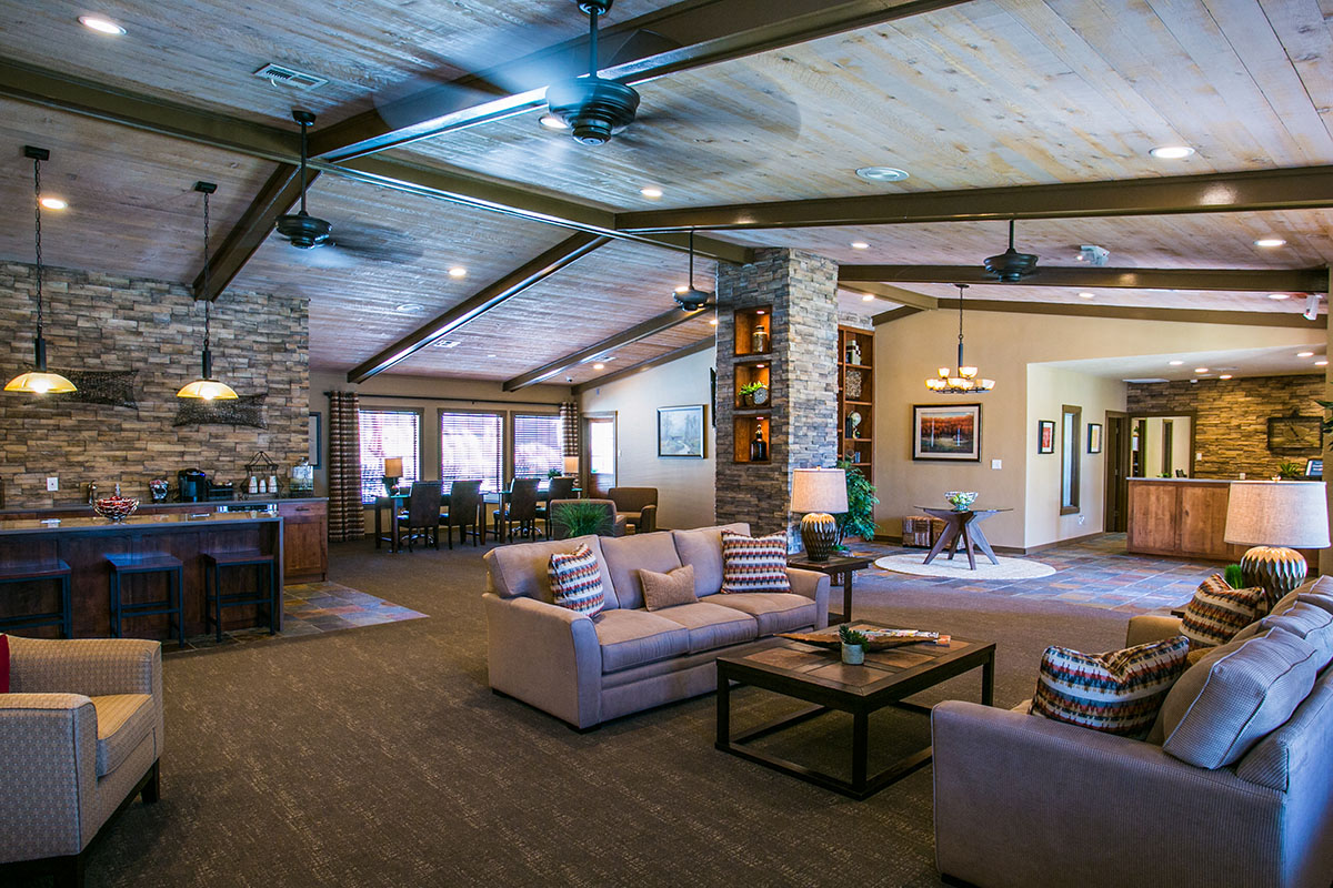 Clubhouse Lounge at Apartments in Rio Rancho NM 87120