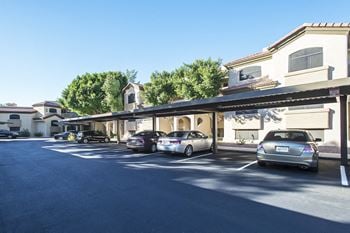 Covered Resident Parking at Best Apartments in Scottsdale AZ