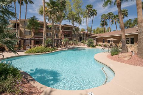 Sage Stone Resort-Style Swimming Pool in Glendale, AZ Apartment