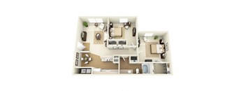 Pinon 2 Bedroom 1 Bathroom Apartments in Santa Fe