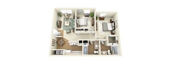 Sage 2 Bedroom 2 Bathroom Apartments in Santa Fe