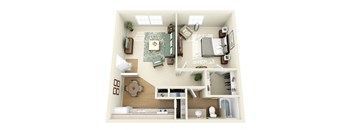 Sequoia 1 bedroom 1 bathroom Apartments in Santa Fe