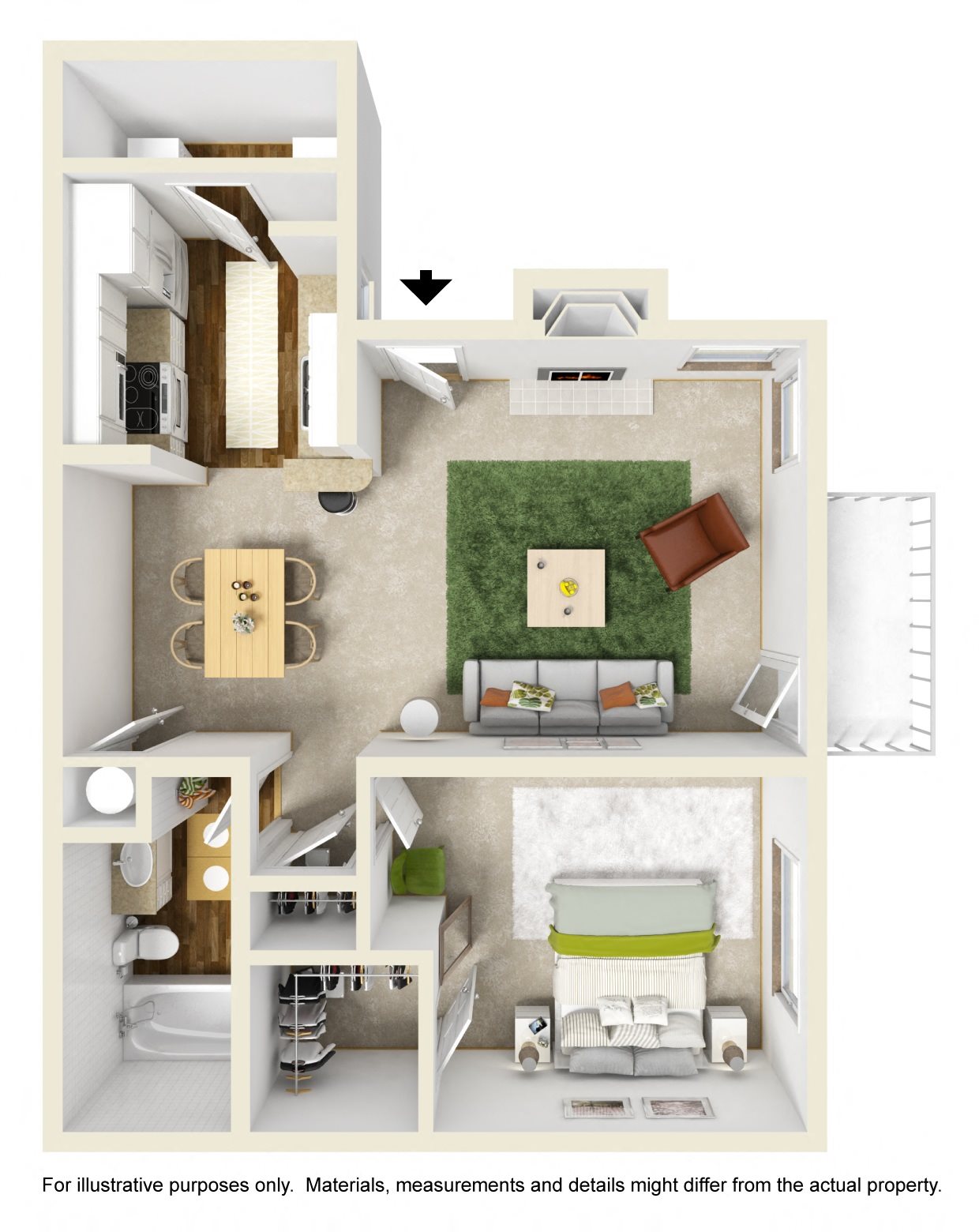 The Buttonwood Floor Plan 2