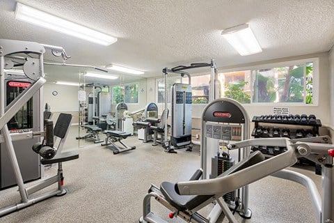24-hour fitness center at Casa Granada Apartment Homes