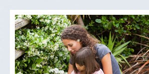 a collage of photos with people and a child