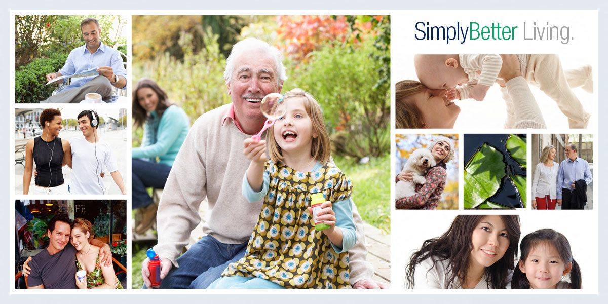 a collage of photos of people and a little girl