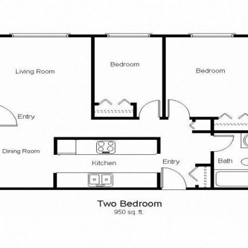 2 bedroom
