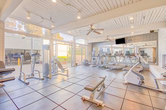 Fitness center at Villa Vicente Apartment Homes