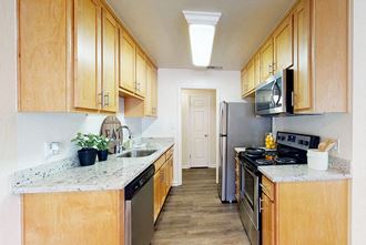 Kitchen at Pleasanton Glen Apartment Homes