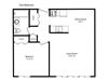 1 Bedroom Garden Level