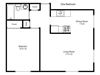 1 Bedroom Garden Level