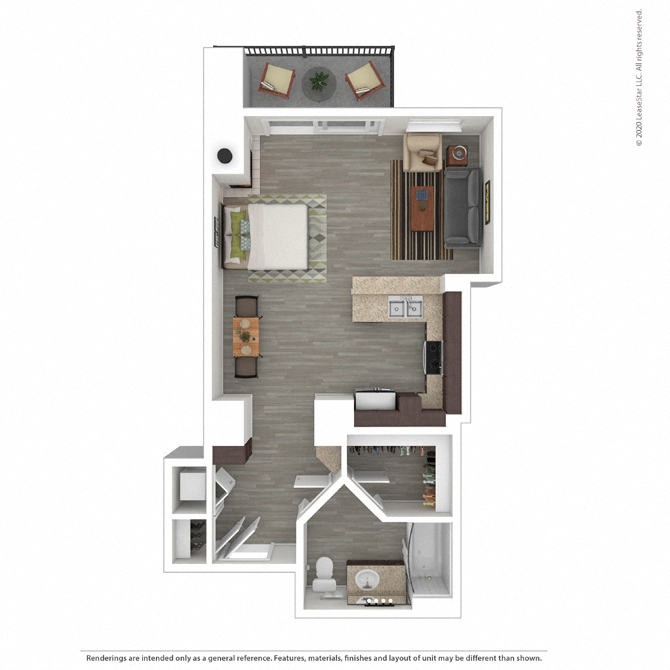 Studio Floor Plan A4
