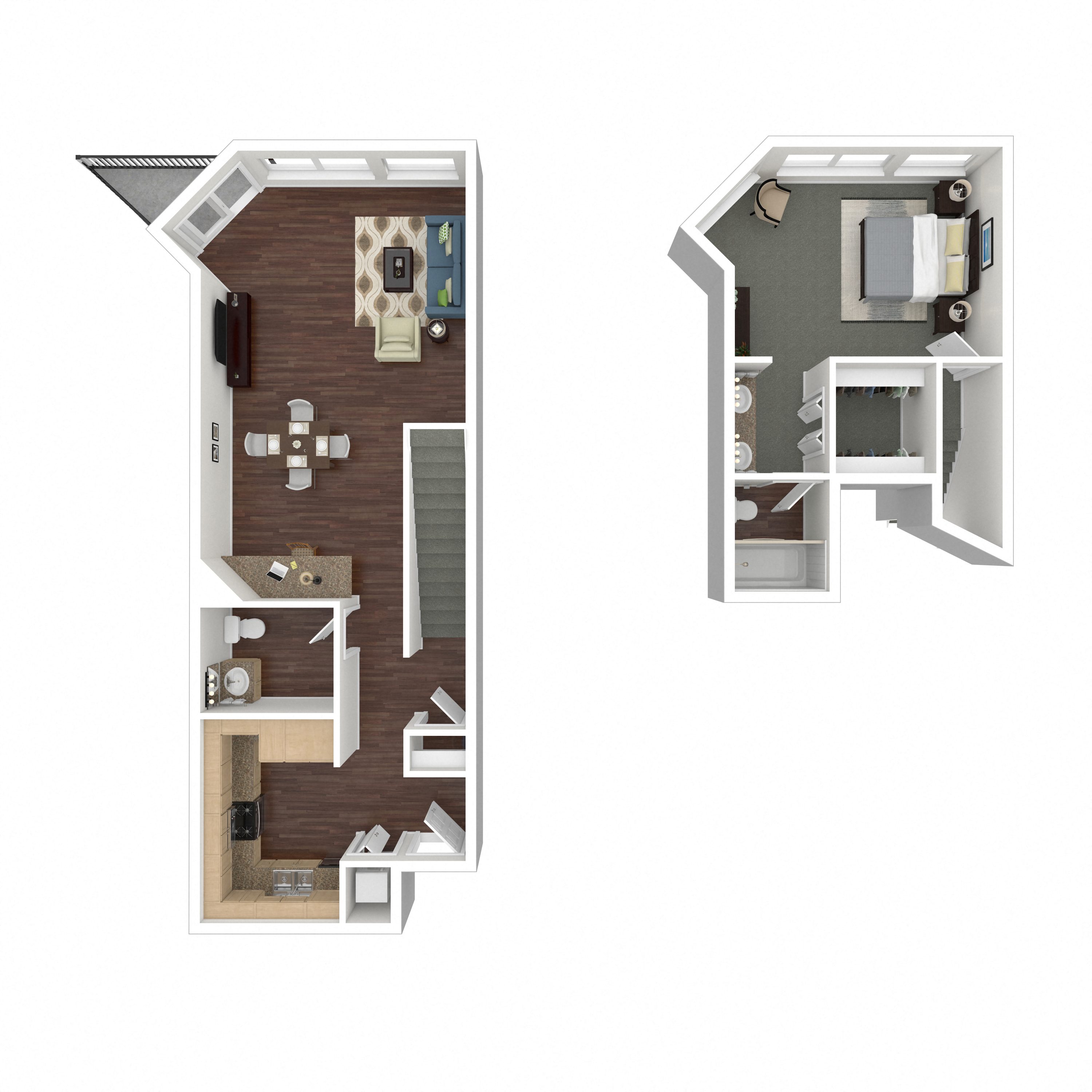 Waterfront One Bedroom at Esprit Apartments, California, 90292
