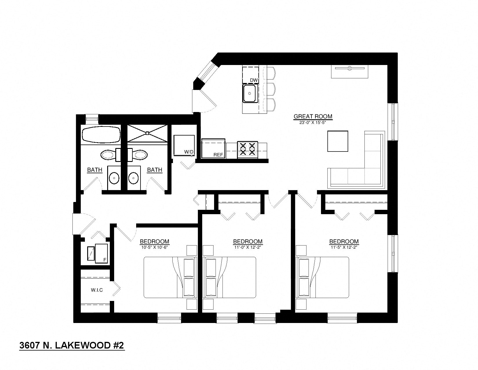 3607 N Lakewood Ave 2-4 Beds Apartment for Rent - Photo Gallery 25