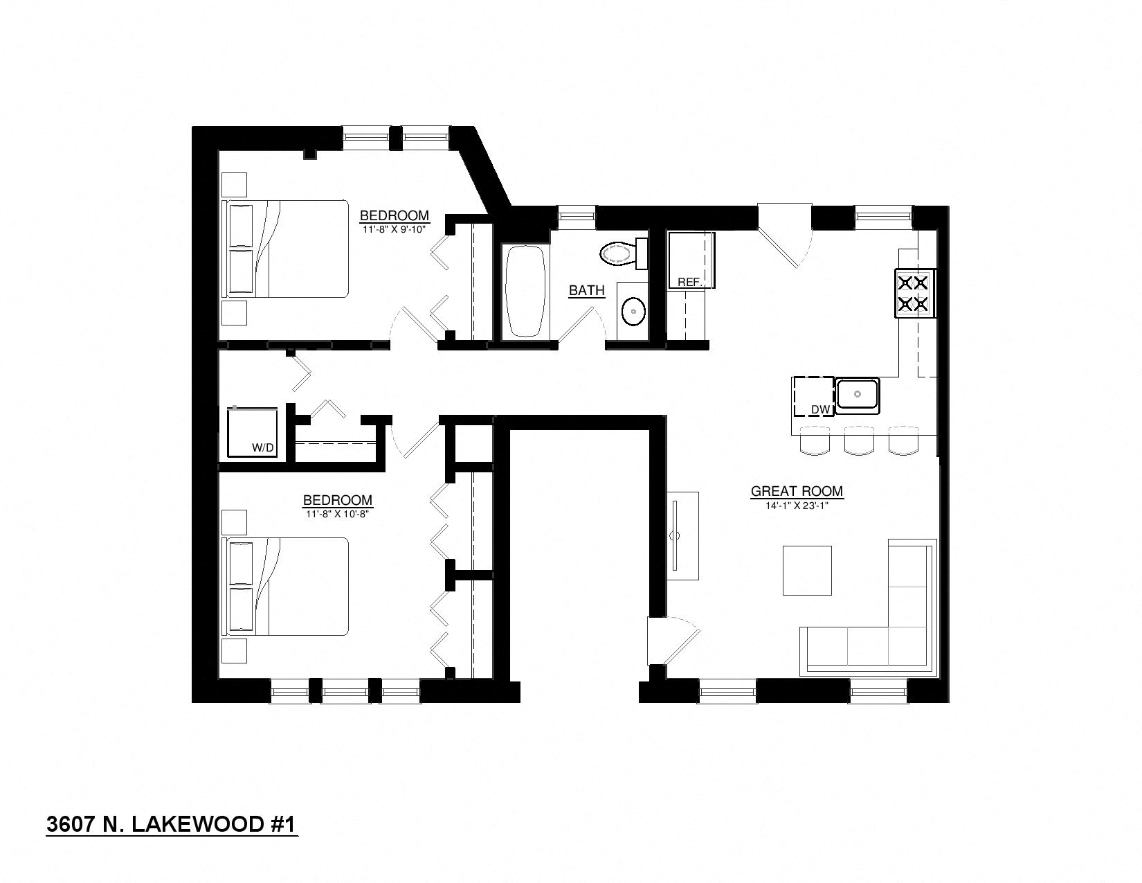 3607 N Lakewood Ave 2-4 Beds Apartment for Rent - Photo Gallery 24