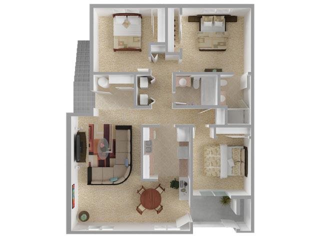 The Big Three Floor Plan 5