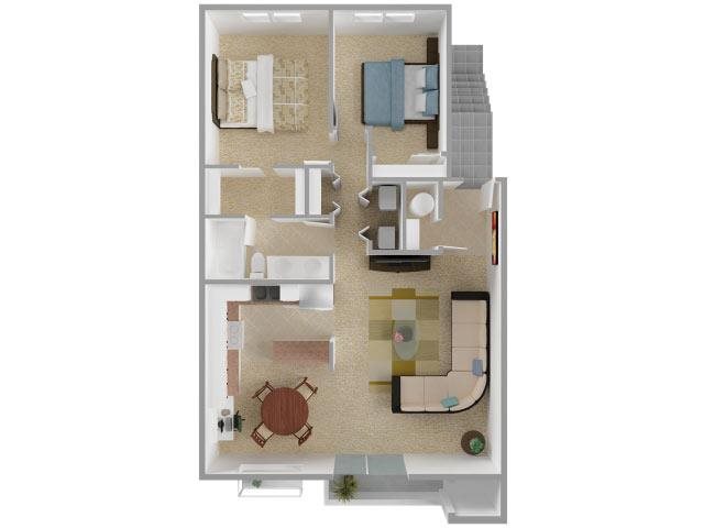 The Big Two Floor Plan 3
