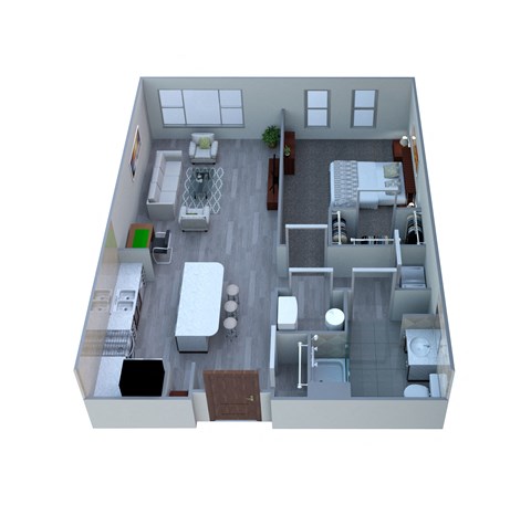 Floor plan at The Tremont, Burlington, 01803