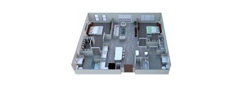 Floor plan at The Tremont, Massachusetts, 01803