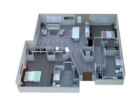 Floor plan  at The Tremont, Burlington, MA 01803