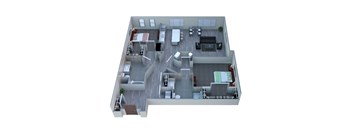 Floor plan at The Tremont, Burlington, 01803