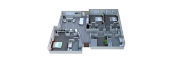 Floor plan at The Tremont, Burlington, Massachusetts