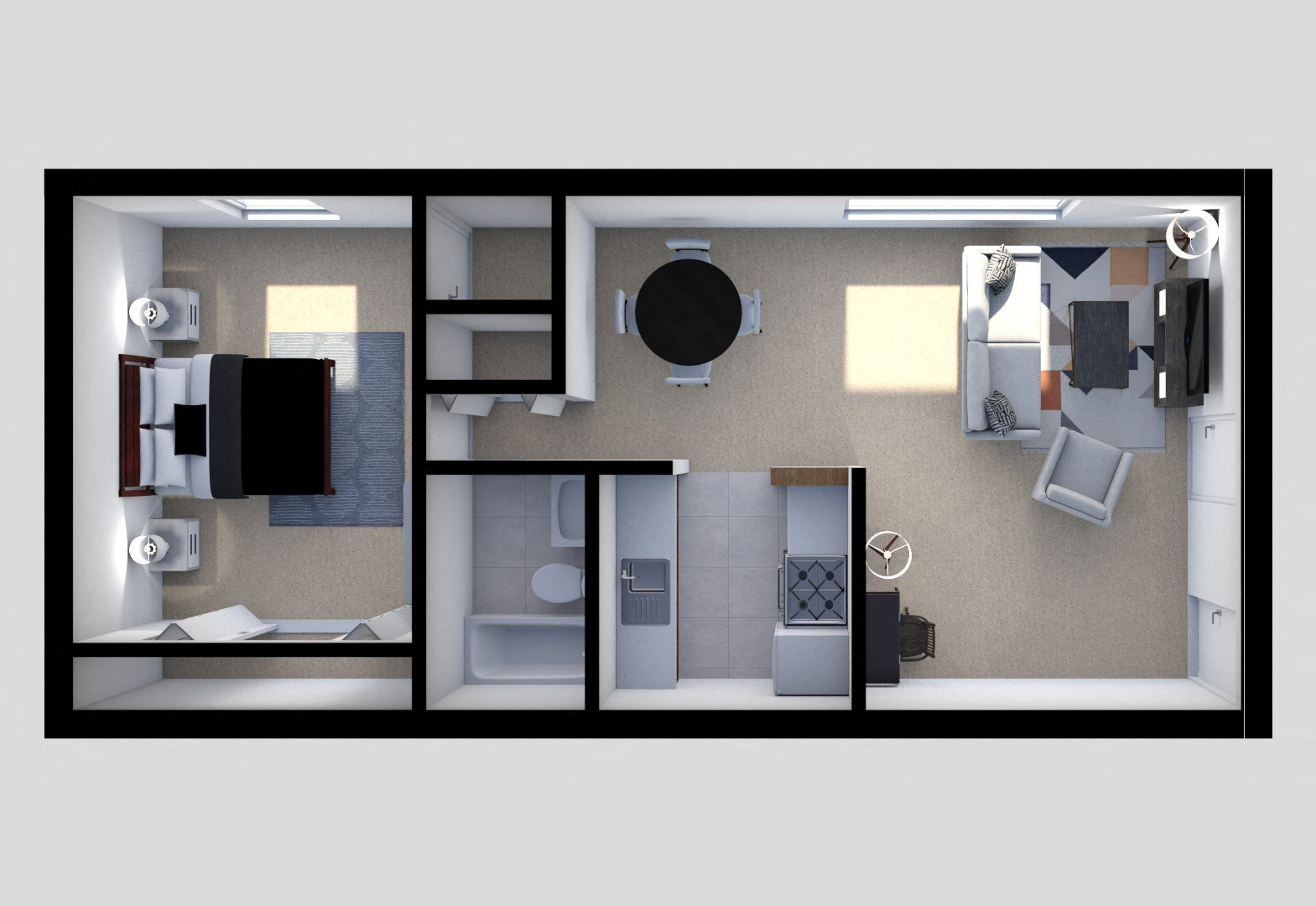 1 bed 1 bath S at Hartland Village Apartments, Maryland, 21221