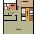 a diagram of a floor plan of a house
