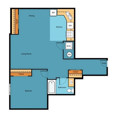 17763 15Th Ave NE Studio-1 Bed Apartment for Rent