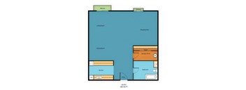 0x1 Floor Plan at Campo Basso Apartment Homes, Washington