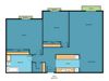 Two Bedroom One Bath